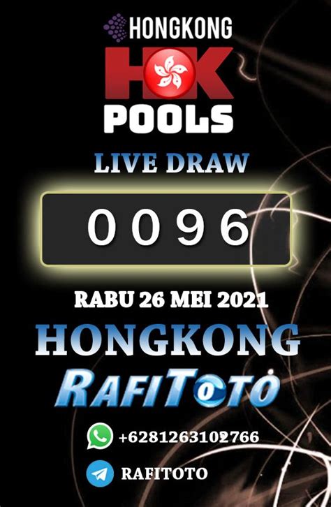 Live draw hk hari ini tercepat 2021 indonesia